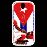 Coque HTC One SV Boxe amateur Cuba