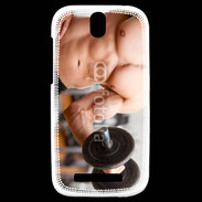 Coque HTC One SV Musculation biceps 1