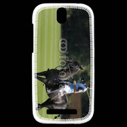 Coque HTC One SV Joueur de polo 3