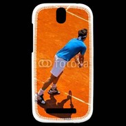 Coque HTC One SV Match de tennis sur terre battue