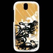 Coque HTC One SV Illustration de cycliste 5