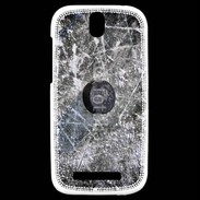 Coque HTC One SV Palet de Hockey sur glace