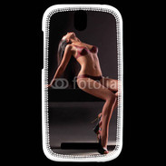 Coque HTC One SV Body painting Femme