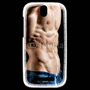 Coque HTC One SV Corps d'homme 