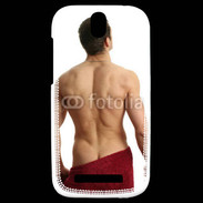 Coque HTC One SV Surprise sous la serviette