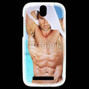 Coque HTC One SV Sexy fit man