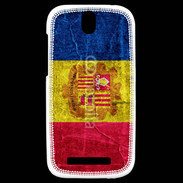 Coque HTC One SV Drapeau Andorre