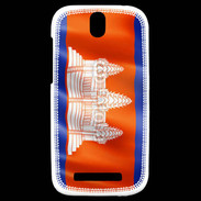 Coque HTC One SV Drapeau Cambodge