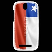 Coque HTC One SV Drapeau Chilie