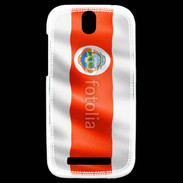 Coque HTC One SV drapeau Costa Rica