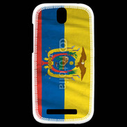 Coque HTC One SV drapeau Equateur