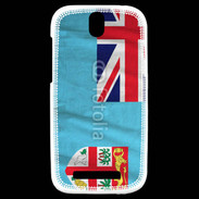 Coque HTC One SV Drapeau Fidji