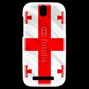 Coque HTC One SV Drapeau Georgie