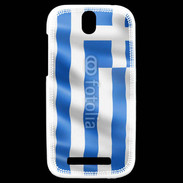 Coque HTC One SV Drapeau Grece