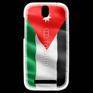 Coque HTC One SV Drapeau Jordanie