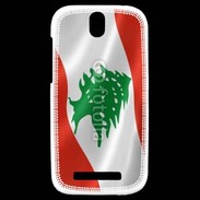 Coque HTC One SV Drapeau Liban
