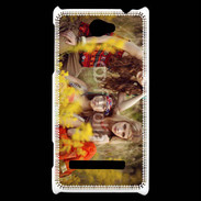 Coque HTC Windows Phone 8S Girls Hippie