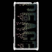 Coque HTC Windows Phone 8S Paix musicale