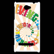 Coque HTC Windows Phone 8S Vie en couleur