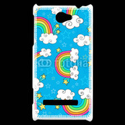 Coque HTC Windows Phone 8S Ciel Rainbow