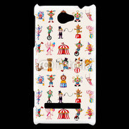 Coque HTC Windows Phone 8S Fond de cirque