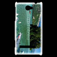 Coque HTC Windows Phone 8S Barques sur le lac d'Annecy