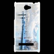 Coque HTC Windows Phone 8S Le Lac d'Annecy en hvier