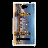 Coque HTC Windows Phone 8S Tower bridge sunset