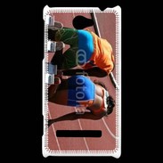 Coque HTC Windows Phone 8S Athlétisme femme aveugle