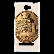 Coque HTC Windows Phone 8S Plaque étude de notaire
