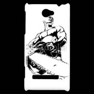 Coque HTC Windows Phone 8S Bûcheron 