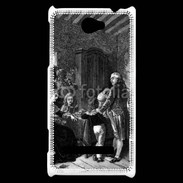 Coque HTC Windows Phone 8S Le roi de France Louis XVI en famille