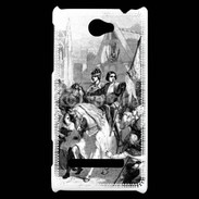 Coque HTC Windows Phone 8S Charles VII et Jeanne d'Arc
