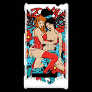 Coque HTC Windows Phone 8S Couple de femme