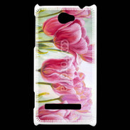 Coque HTC Windows Phone 8S Tulipes