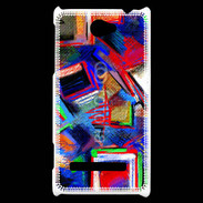 Coque HTC Windows Phone 8S Peinture abstraite 2