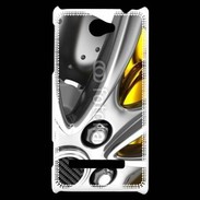 Coque HTC Windows Phone 8S Jante étrier de frein jaune