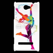 Coque HTC Windows Phone 8S Danseuse en couleur