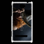 Coque HTC Windows Phone 8S Girl danse country