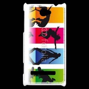 Coque HTC Windows Phone 8S Set break dancers 