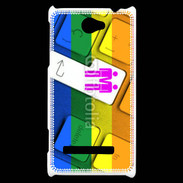 Coque HTC Windows Phone 8S Gay keyboard