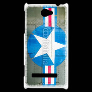 Coque HTC Windows Phone 8S Cocarde aviation militaire