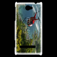 Coque HTC Windows Phone 8S Hélicoptère R44