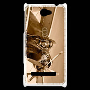 Coque HTC Windows Phone 8S Femme pilote d'avion