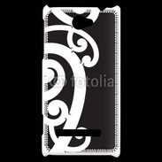 Coque HTC Windows Phone 8S Tatouage Maori