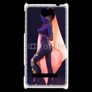Coque HTC Windows Phone 8S Tatouage sexy en or