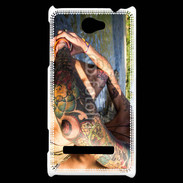 Coque HTC Windows Phone 8S Tatouage homme sexy