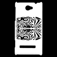 Coque HTC Windows Phone 8S Tatouage Maori 5