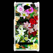 Coque HTC Windows Phone 8S Fleurs 2