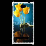 Coque HTC Windows Phone 8S Miroir de tulipes